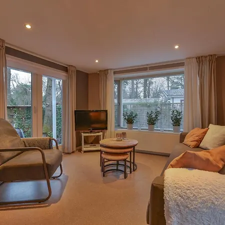 아파트 Ruime Luxe 4 Persoons Midden Op De Veluwe