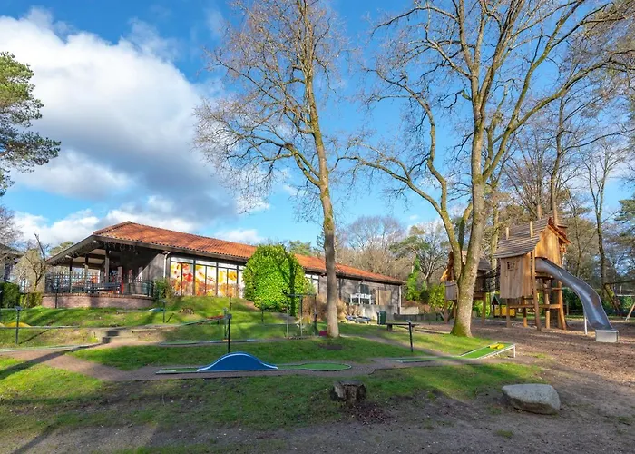 Ruime Luxe 4 Persoons Midden Op De Veluwe Hoenderloo